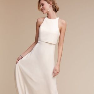 NWT BHLDN Iva Crepe Maxi Dress, Size 6